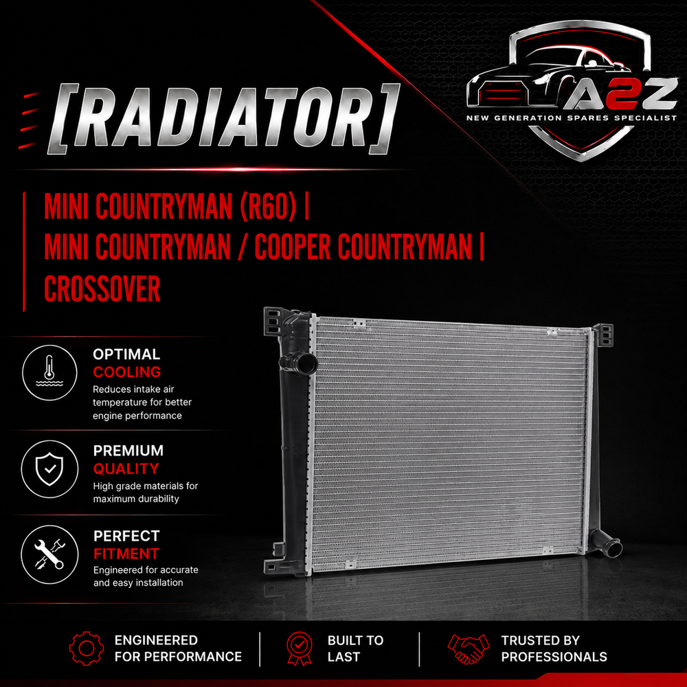 Radiator 17117535099 Compatible With MINI COUNTRYMAN (R60) | MINI COUNTRYMAN / COOPER COUNTRYMAN | CROSSOVER