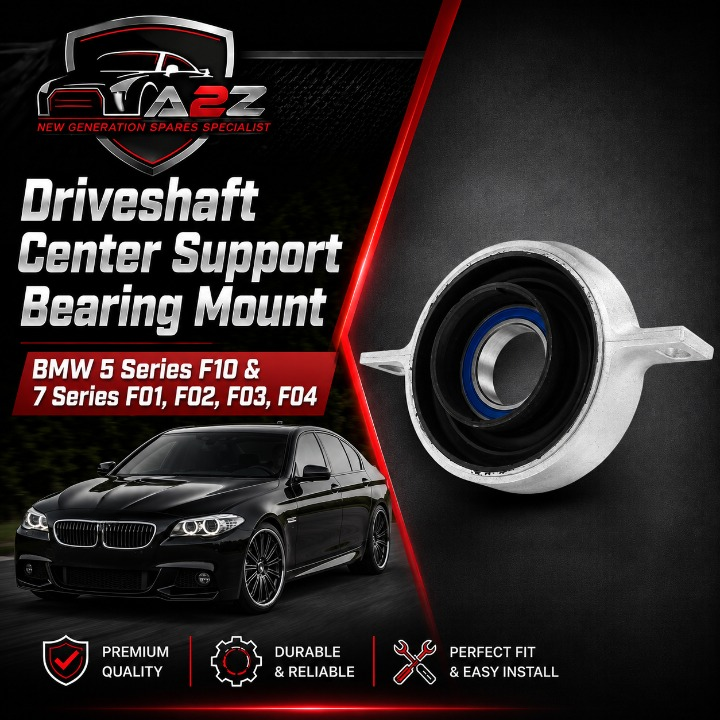 Driveshaft Center Support Bearing Mount 26127564695 Compatible With BMW 5 Series F10 &  7 Series F01, F02, F03, F04