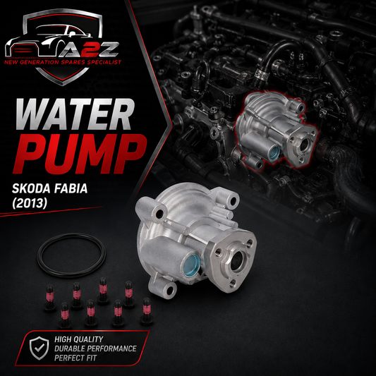 Water Pump WPS3003 03C121005S & 03C121005K & 03C121005B & 03C121005C & 03C121005D Compatible With SKODA FABIA II (542) FABIA II Combi (545) OCTAVIA II (1Z3) | LAURA (CONTINENTAL)