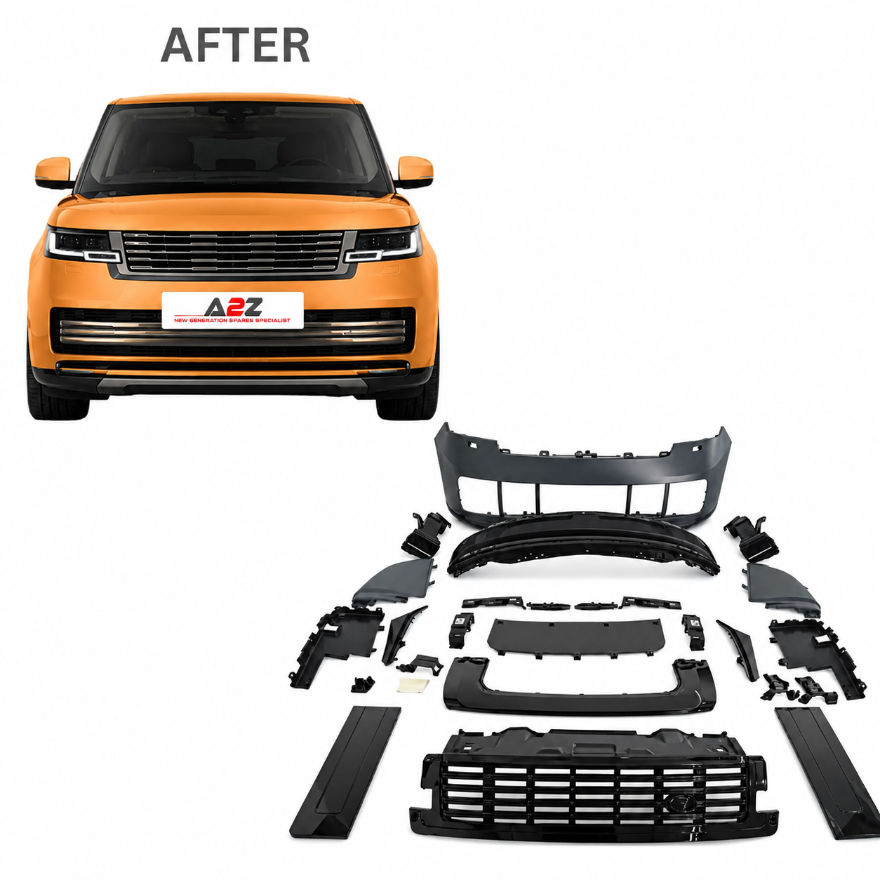 Complete Conversion Kit Compatible With Land Range Rover Vogue 2023-2025 Upgrade To Land Range Rover Vogue 2023 (Shipping Cost Not Included In Price)