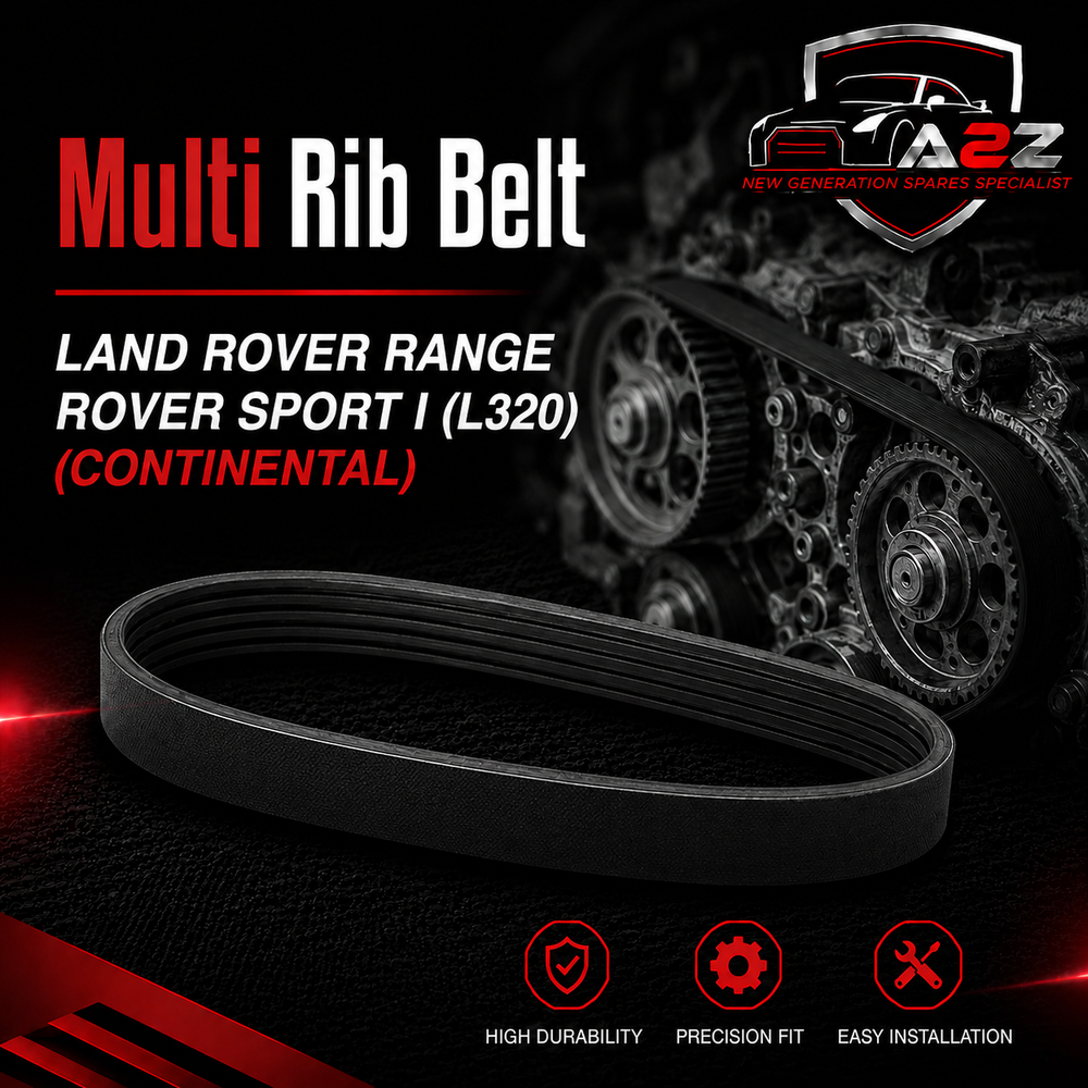 Multi Rib Belt 8PK1955 PQS500450 Compatible With LAND ROVER RANGE ROVER SPORT I (L320) (CONTINENTAL)