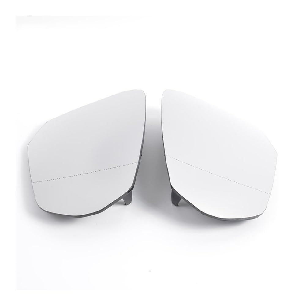 Side Mirror Glass Left 8T0857535C & Right 8T0857536C Compatible With Audi A3/A4/A6/Q3 (2000-10)
