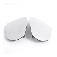 Side Mirror Glass Left 8T0857535C & Right 8T0857536C Compatible With Audi A3/A4/A6/Q3