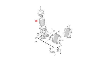 Oil Filter E106H D171 & 30750013 & OX433D Compatible With VOLVO S60 II (134) & S80 II (124) & XC90 I (275) Tag 115