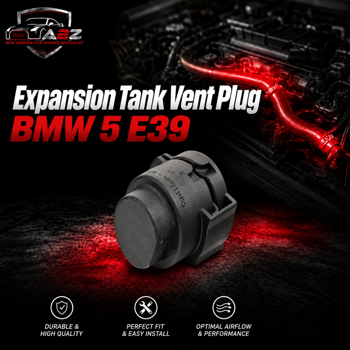 Expansion Tank Vent Plug 11531436850 Compatibe With BMW 5 E39