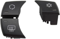 Dashboard AC Button 3Pcs/Set Black 64119236778 Compatible with BMW 1 3 X1 E81 E82 E87 E88 E90 E91 E92 E93 E84 F25