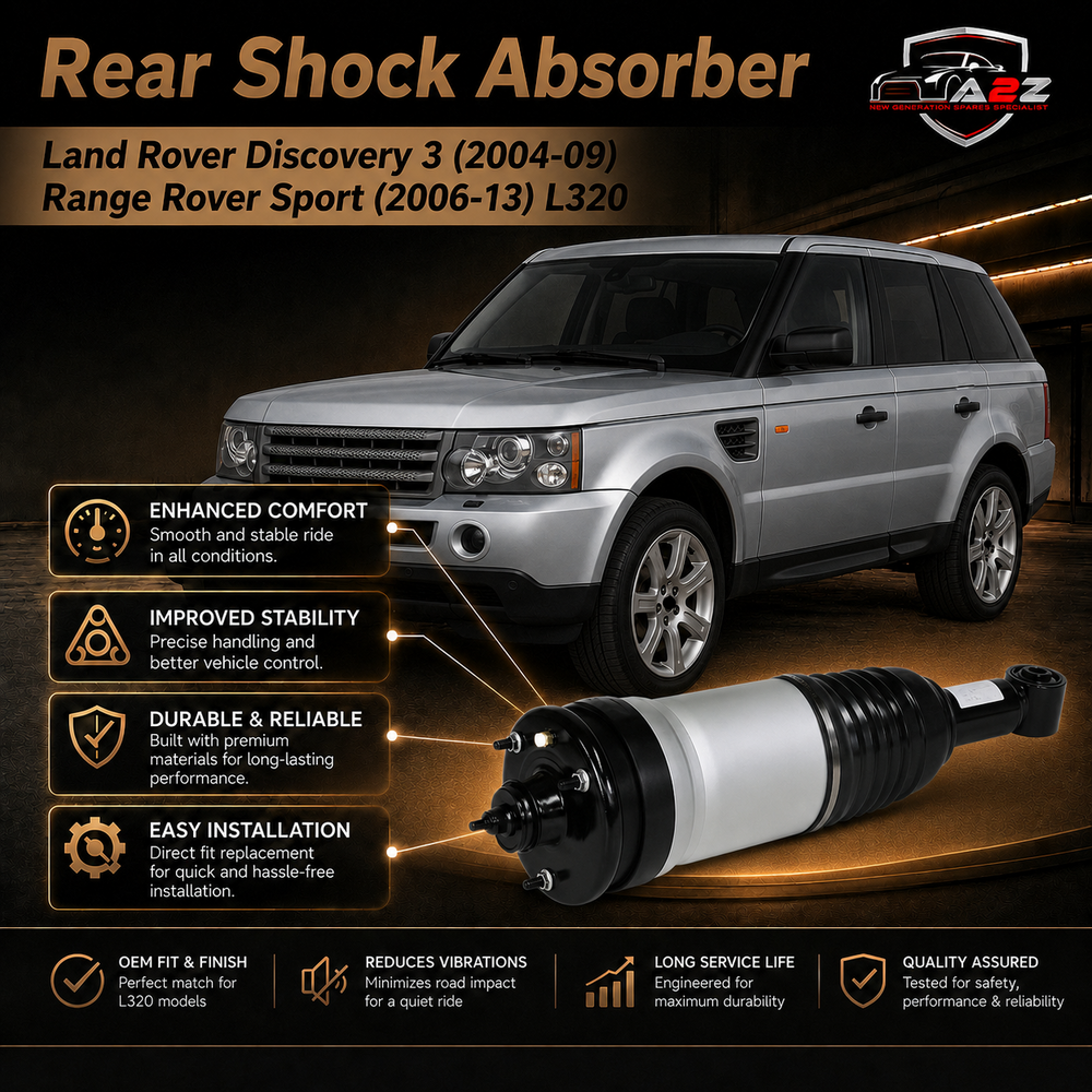 Rear Shock Absorber LR016418 LR016402 LR016404 Compatible With Land Rover Discovery 3 (2004-09) Range Rover Sport (2006-13)  L320