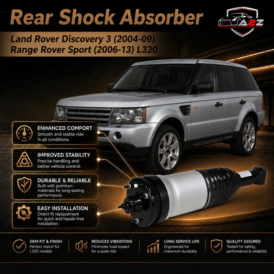 Rear Shock Absorber LR016418 LR016402 LR016404 Compatible With Land Rover Discovery 3 (2004-09) Range Rover Sport (2006-13)  L320