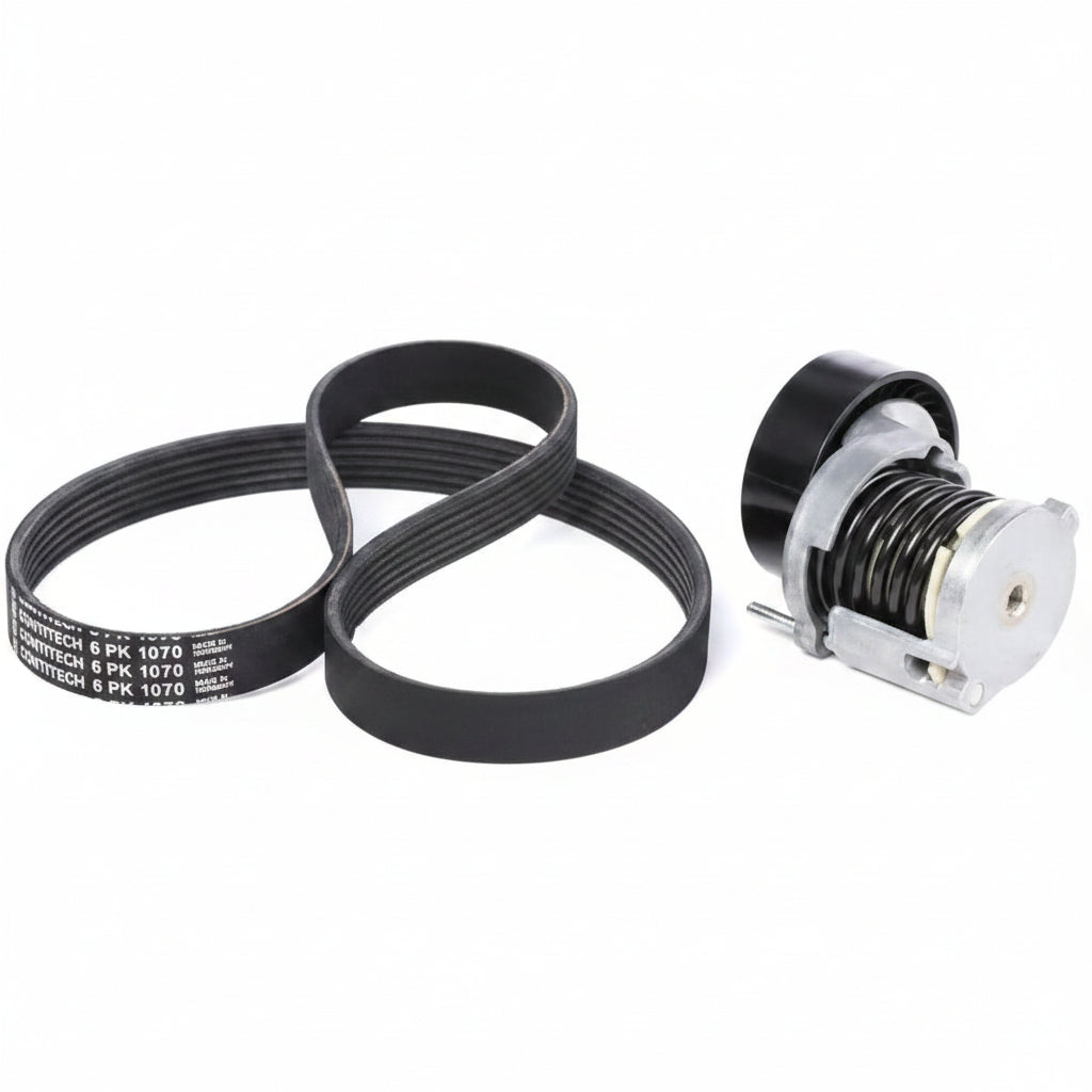Multi Rib Belt Kit 6PK1070K1 Compatible With SKODA FABIA II (542) OCTAVIA II (1Z3) | LAURA SUPERB II (3T4) YETI (5L) (CONTINENTAL)