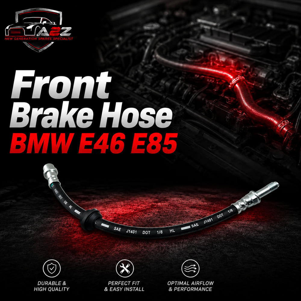 Front Brake Hose 34321165587 34326766966 Compatible With BMW E46 E85