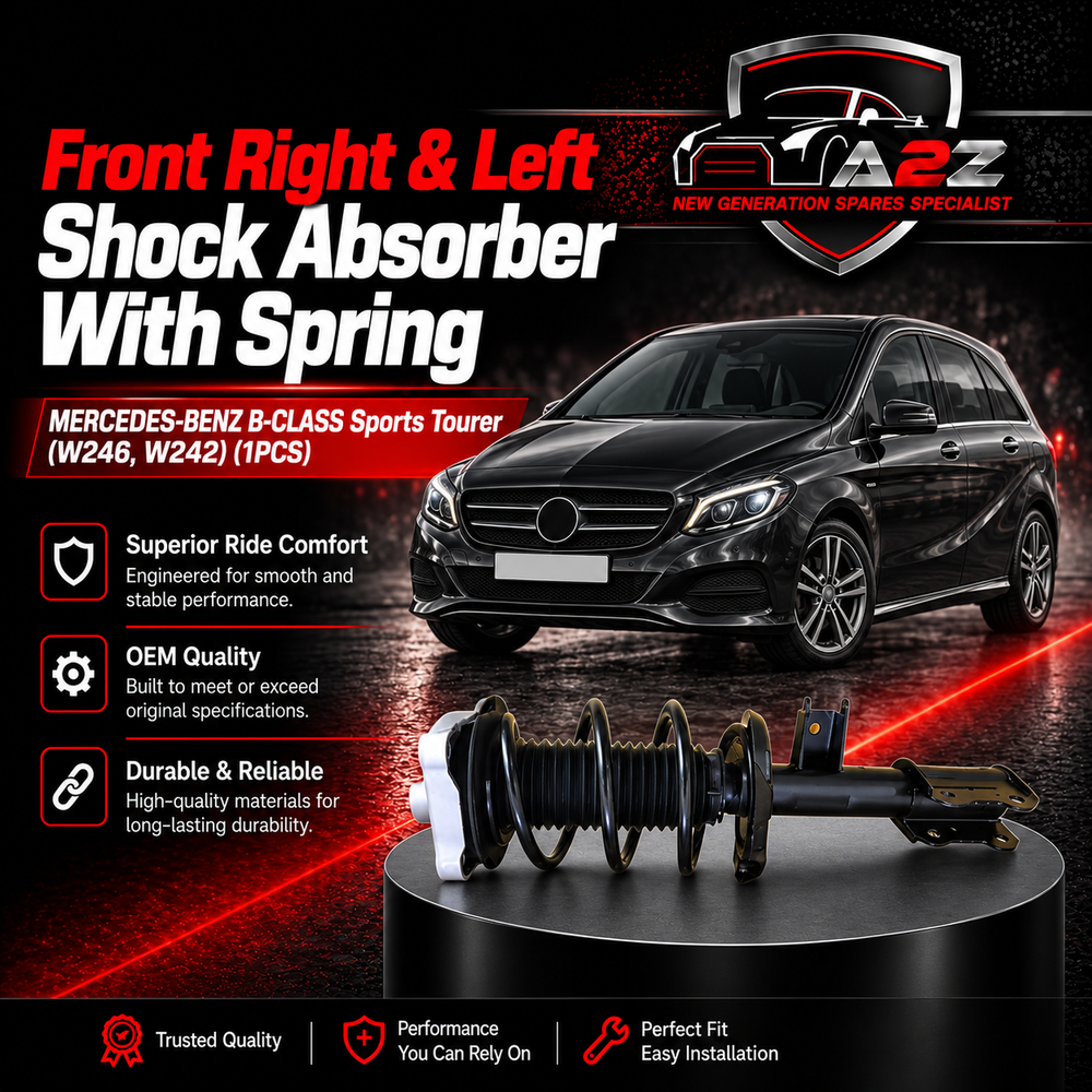 Front Right & Left Shock Absorber With Spring 2463233400 2463233300  Compatible With  MERCEDES-BENZ B-CLASS Sports Tourer (W246, W242) (1PCS)