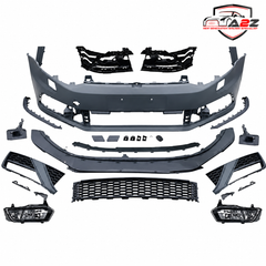 Front Bumper Kit Compatible With Volkswagen Polo 2010-2024 Upgrade To Gti Line Style (Shipping Cost Not Included In Price)