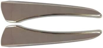 Front Bumper Blade (Chromed) Left C2Z16217 Right C2Z16213 Compatible With Jaguar  XF I (X250)  XF II (X260) Tag No.607 (2012-2015)
