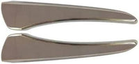 Front Bumper Blade (Chromed) Left C2Z16217 Right C2Z16213 Compatible With Jaguar  XF I (X250)  XF II (X260) Tag No.607 (2012-2015)