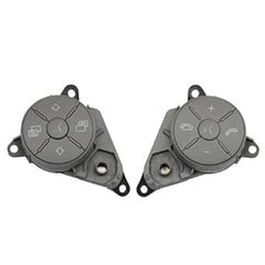 Genuine Mercedes-Benz 164/251 Complete Steering Wheel Switch Set (Beige-Round) for M-Class W164 & R-Class W251, V251 Left 1648700558 & Right 1648700658 Tag-SW-86