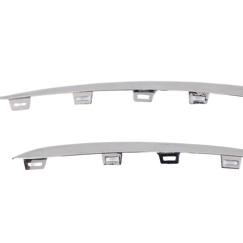 Fog Lamp Cover Lower Chrome Set Left 1678858203 & Right 1678858403 Compatible With Mercedes Benz W167 GLE (2019-24) Tag No.364