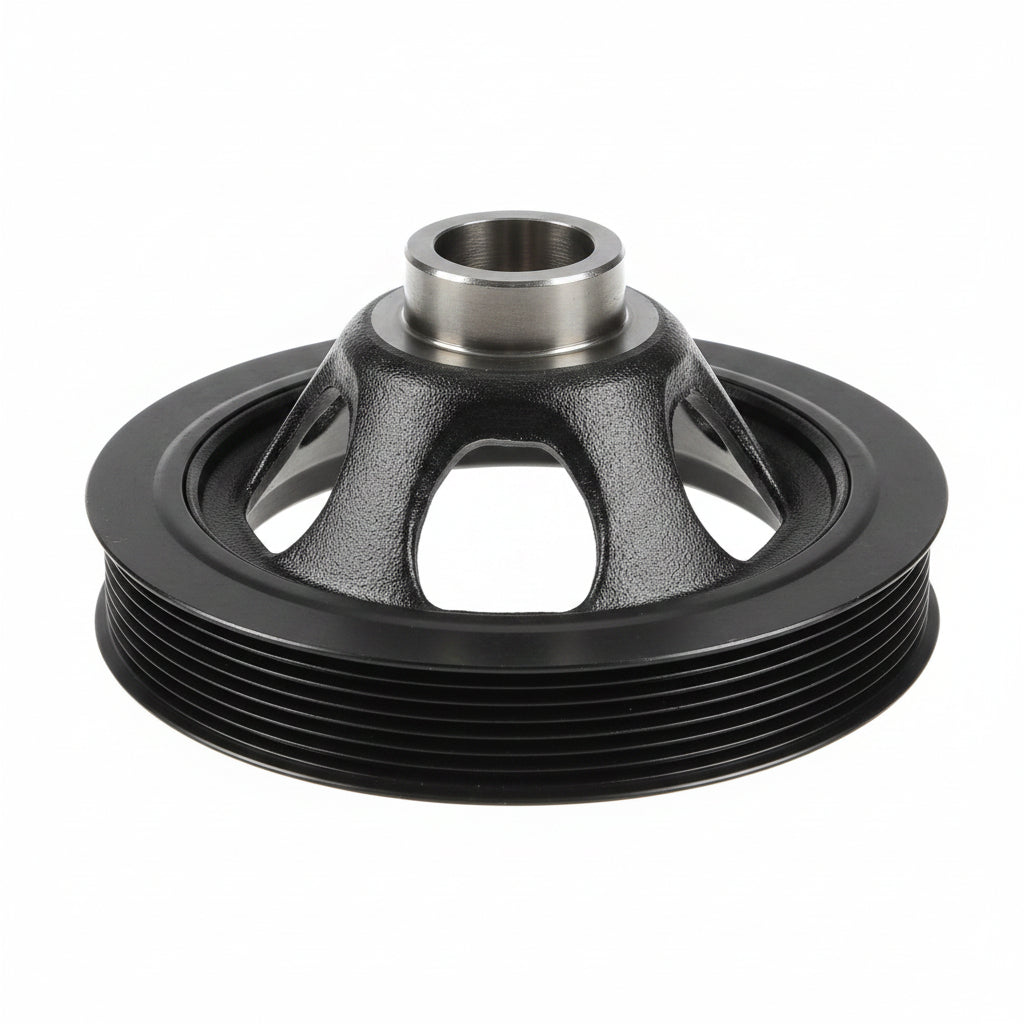 Crankshaft Pulley 2710300003 A2710300003 Compatible With MERCEDES-BENZ C-CLASS (W203) & C-CLASS (W204) & E-CLASS (W211) & E-CLASS (W212) Tag-CP-07