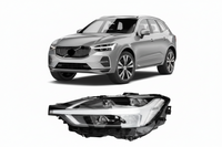 Headlight Headlamp Left 31656616 & Right 31656617 (Without Blaster) Compatible With VOLVO XC60 (2017-2021)