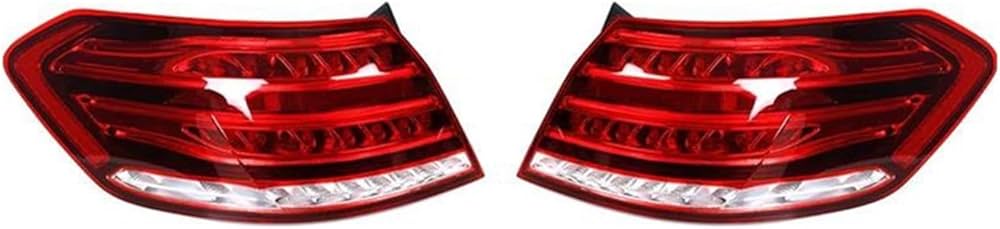 Tail Light Rear Lamp Compatible With MERCEDES-BENZ E-CLASS W212 (2013-2016) Tail Light Rear Lamp Left 2129060103 & Right 2129060203 Tag-TLM-107