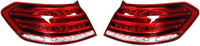 Tail Light Rear Lamp Compatible With MERCEDES-BENZ E-CLASS W212 (2013-2016) Tail Light Rear Lamp Left 2129060103 A2129060103 & Right 2129060203 A2129060203 Tag-TLM-107