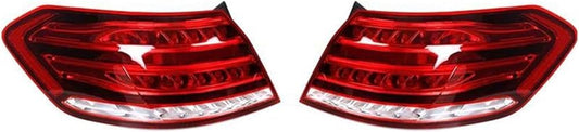 Tail Light Rear Lamp Compatible With MERCEDES-BENZ E-CLASS W212 (2013-2016) Tail Light Rear Lamp Left 2129060103 A2129060103 & Right 2129060203 A2129060203 Tag-TLM-107