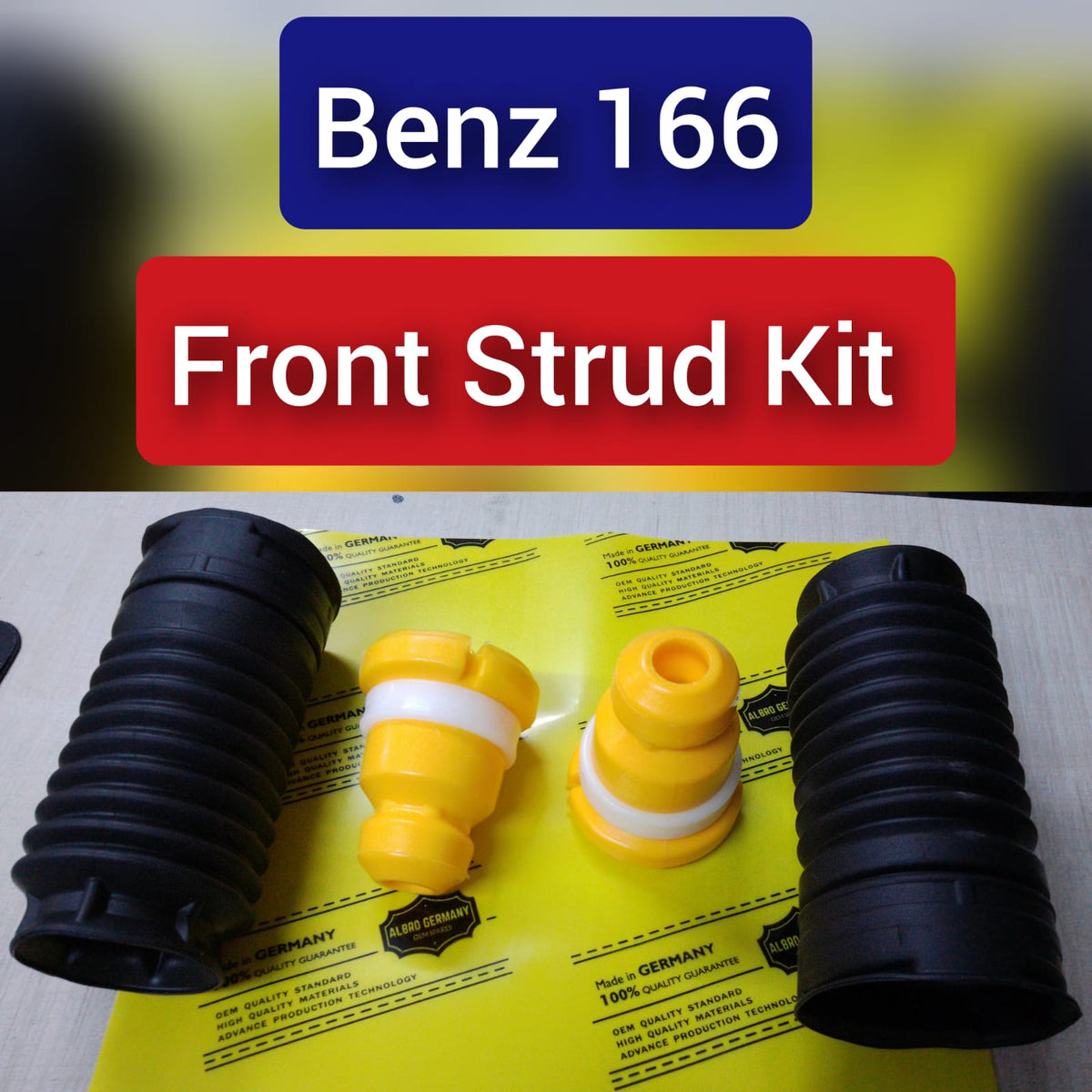 Front Strut Kit (Buffer & Boot ) Compatible With MERCEDES BENZ W166