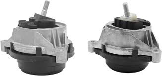 Front Engine Mount Set Compatible With BMW 1 Series  F20 & 3 Series F30, F80 Engine Mount Left 22116787657 & Right 22116787658