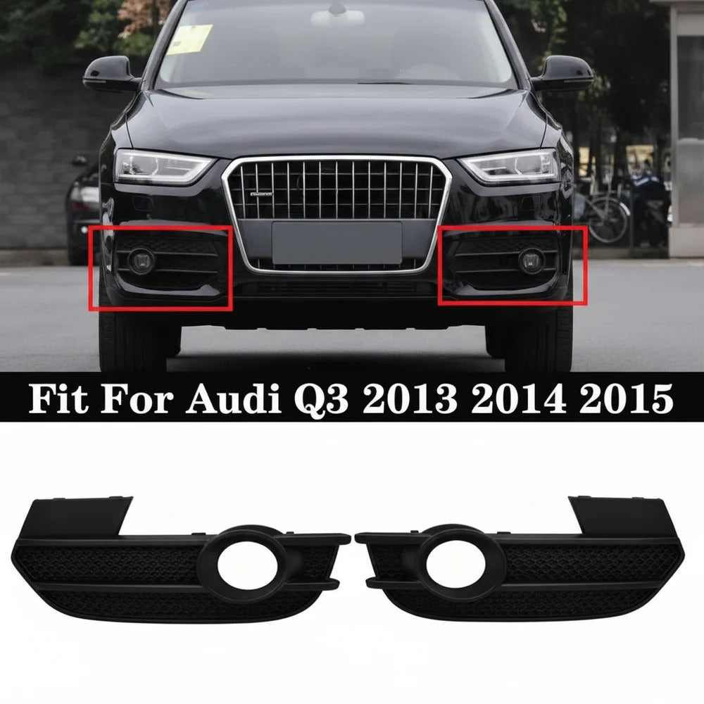 Fog Lamp Cover Left 8U0807681A & Right 8U0807682A Compatible With AUDI Q3 2013-2015 Tag No.71