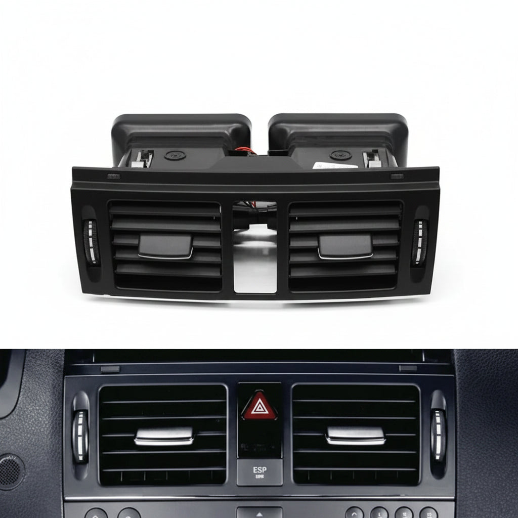 Center AC Vent Grille Assembly for Mercedes Benz C-Class W204 2007-2011