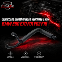 Crankcase Breather Hose Vent Hose 3 Way 11157559528 Compatible With BMW E60 E70 F01 F02 F18