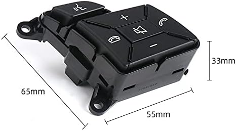 Mercedes-Benz C-CLASS 204/ E-CLASS 212 Complete Steering Wheel Switch Set (Black-Square) - Left Hand 2185400162 & Right Hand 2185400262 Tag-SW-92