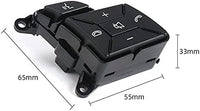 Mercedes-Benz C-CLASS 204/ E-CLASS 212 Complete Steering Wheel Switch Set (Black-Square) - Left Hand 2185400162 & Right Hand 2185400262 Tag-SW-92