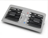 Gray Rear Dash Air Conditioner Outlet Vent/Rear AC Vent Grille 64226957976 64226957974 Compatible With BMW 5 Series For 530i 540i 2003 2004 2005 2006 2007 2008 2009