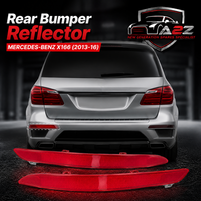 Rear Bumper Reflector 1668200374 Compatible With MERCEDES-BENZ GL-CLASS X166 Rear Bumper Reflector Left 1668200473  & Right 1668200474 Tag-RB-101