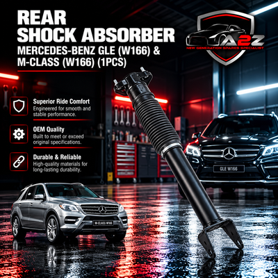 Rear (Left & Right Same) Shock Absorber 1663201130 1663200030 1663231130 Compatible With MERCEDES-BENZ GLE (W166) & M-CLASS (W166) (1PCS)