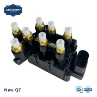 Air Suspension Solenoid Valve Block 4M0616013A 4M0616013B Compatible With AUDI Q7 T-3 4MB, 4MG