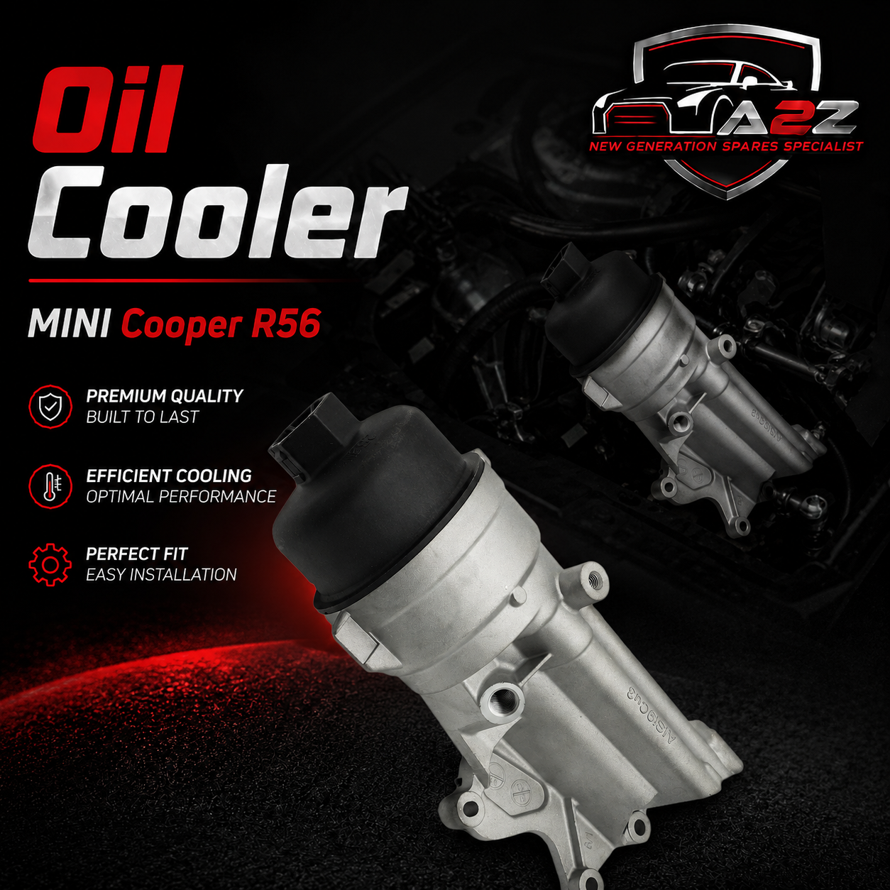Oil Cooler 11428643757 11427583111 Compatible With MINI Cooper R56