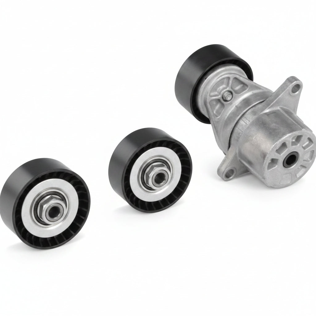 Multi Rib Belt Kit 6PK2155K1 Compatible With MERCEDES-BENZ C-CLASS (W204) CLS (C218) E-CLASS (W212) (CONTINENTAL)