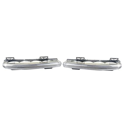 Fog Lamp Fog Light Drl Led Left 2049069100 & Right 2049069200 Compatible With Mercedes B Class W246 2012-2018 Tag No.104