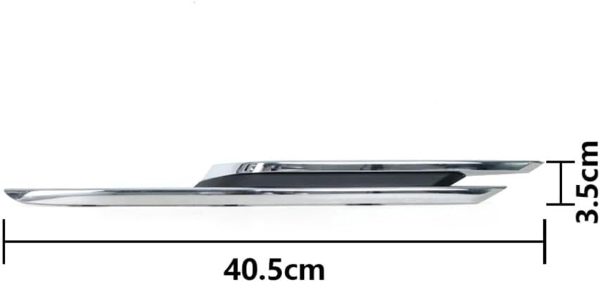 Small Fog Lamp Chrome Left 51117279697 & Right 51117279698 Compatible With BMW 3 Series (F30) (2012-2015) Tag No.432