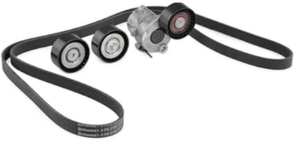 Multi Rib Belt Kit 6PK2155K1 Compatible With MERCEDES-BENZ C-CLASS (W204) CLS (C218) E-CLASS (W212) (CONTINENTAL)