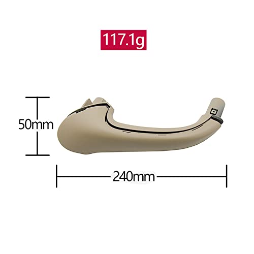 Door Handle Compatible with Mercedes C Class Door Handle C Class W203 2000 2007 Black