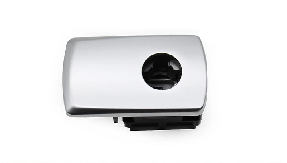 Dashboard Glove box switch handle Silver 51169375429 Compatible With BMW 5/6GT Series G30 G31 G38 G32