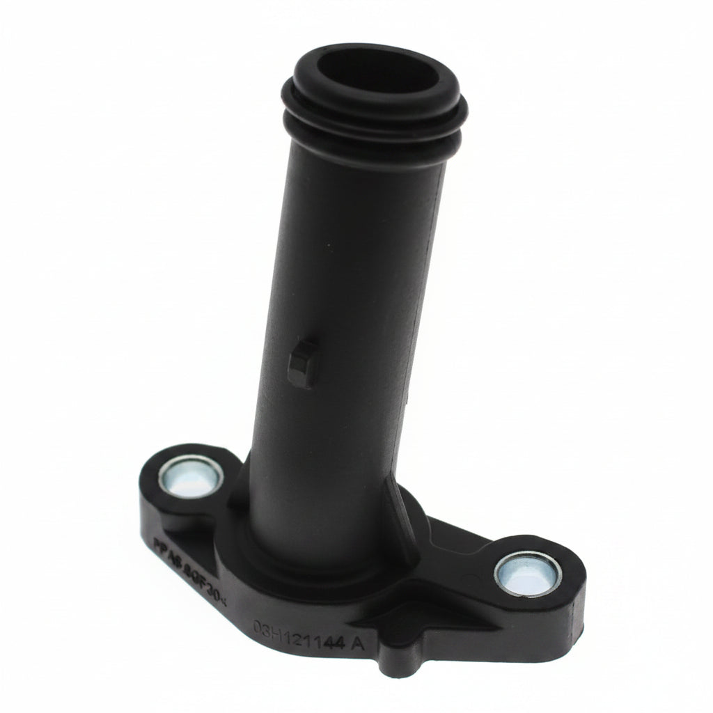 Engine Coolant Inlet Flange Water Pump Fitting Accessory 03H121145A Compatible With Audi Q7 3.6L 2007 2008 2009 2010 for Volkswagen for Passat for CC for Touareg