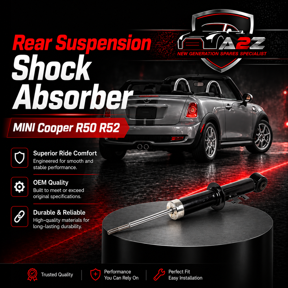 Rear Suspension Shock Absorber Left 33506764913 Compatible With MINI Cooper R50 R52