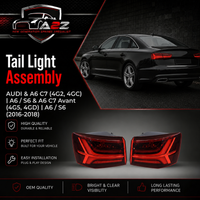 Tail Light Rear Lamp Left 4GD945095E 4G5945095E Right 4GD945096E 4G5945096E Compatible With AUDI & A6 C7 (4G2, 4GC) | A6 / S6 & A6 C7 Avant (4G5, 4GD) | A6 / S6 No.162