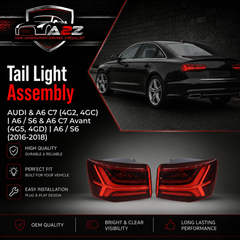 Tail Light Rear Lamp Left 4GD945095E 4G5945095E Right 4GD945096E 4G5945096E Compatible With AUDI & A6 C7 (4G2, 4GC) | A6 / S6 & A6 C7 Avant (4G5, 4GD) | A6 / S6 No.162