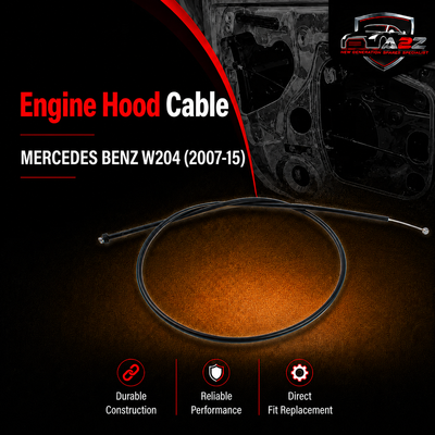 Engine Hood Cable A2048800159 A2048800559 2048800559 Compatible With MERCEDES BENZ W204 (2007-15)