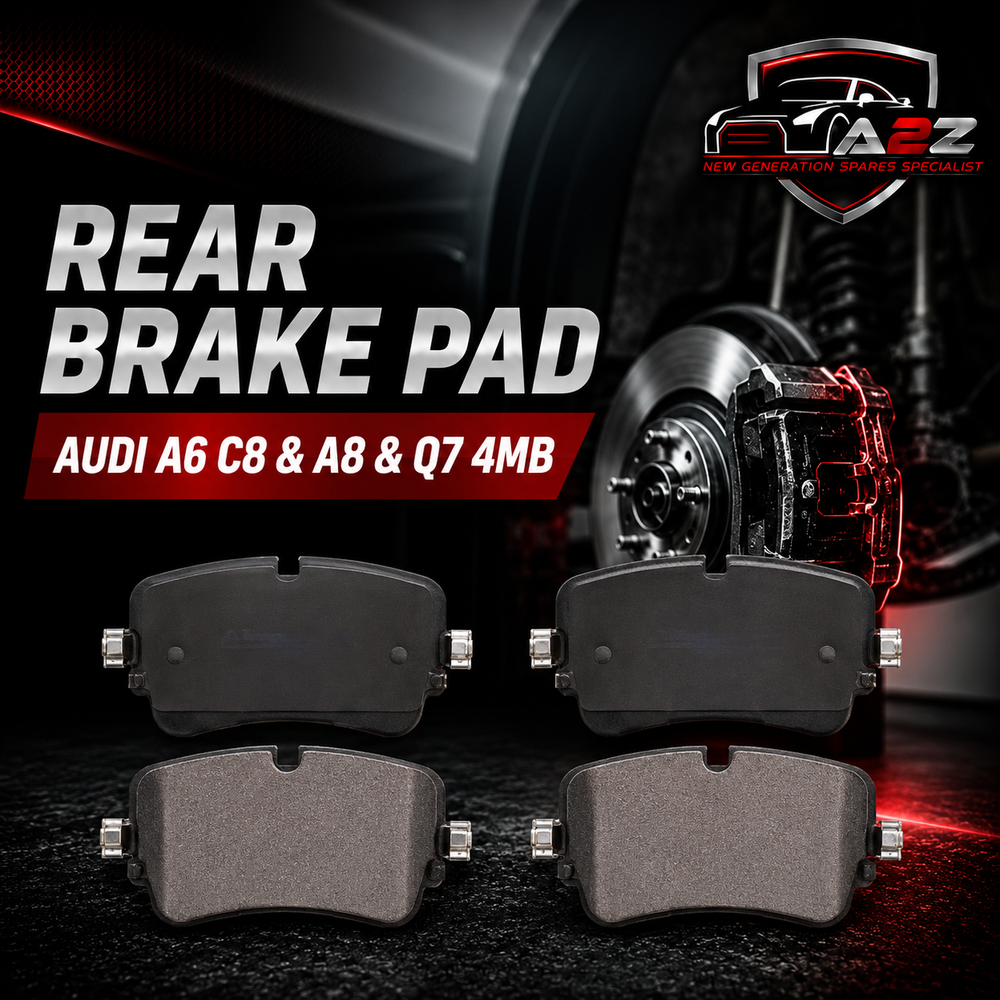 Rear Brake Pad 4M0698451N 2230701 P85161  Compatible With AUDI  A6 C8 & A8 & Q7 4MB