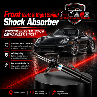 Front (Left & Right Same) Shock Absorber 8J0513025E Compatible With PORSCHE BOXSTER (987) & CAYMAN (987) (1PCS)